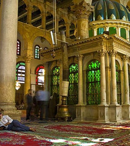 1_la Grande mosquée des Omeyyades à Damas