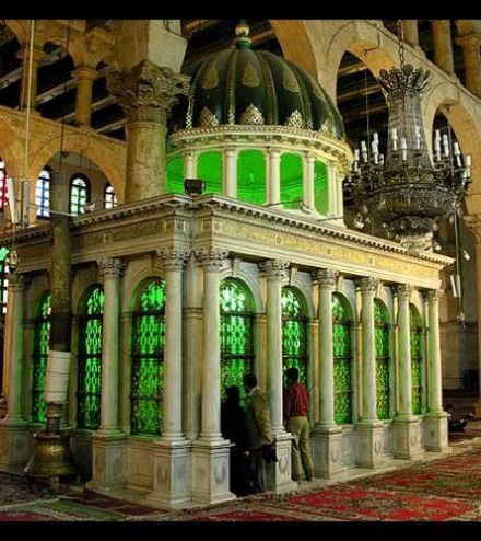 2_la Grande mosquée des Omeyyades à Damas