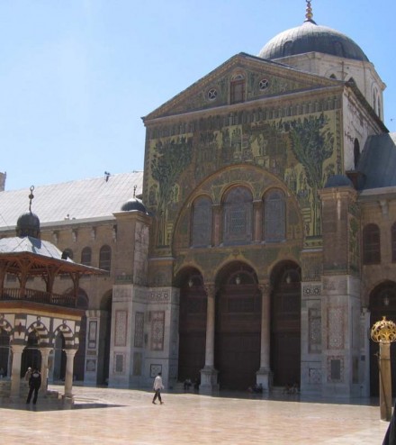 c_la Grande mosquée des Omeyyades à Damas